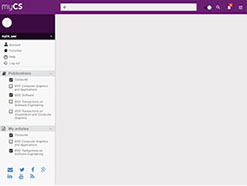 myCS UI redesign